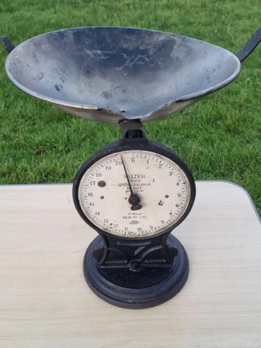 Salter Vintage No 50 T English Scale - Image 3