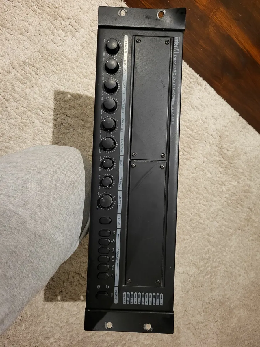 Public address Amplifier Pam 120 - Image 3