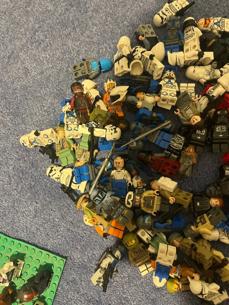 lego star wars 120 minifigs - Image 3
