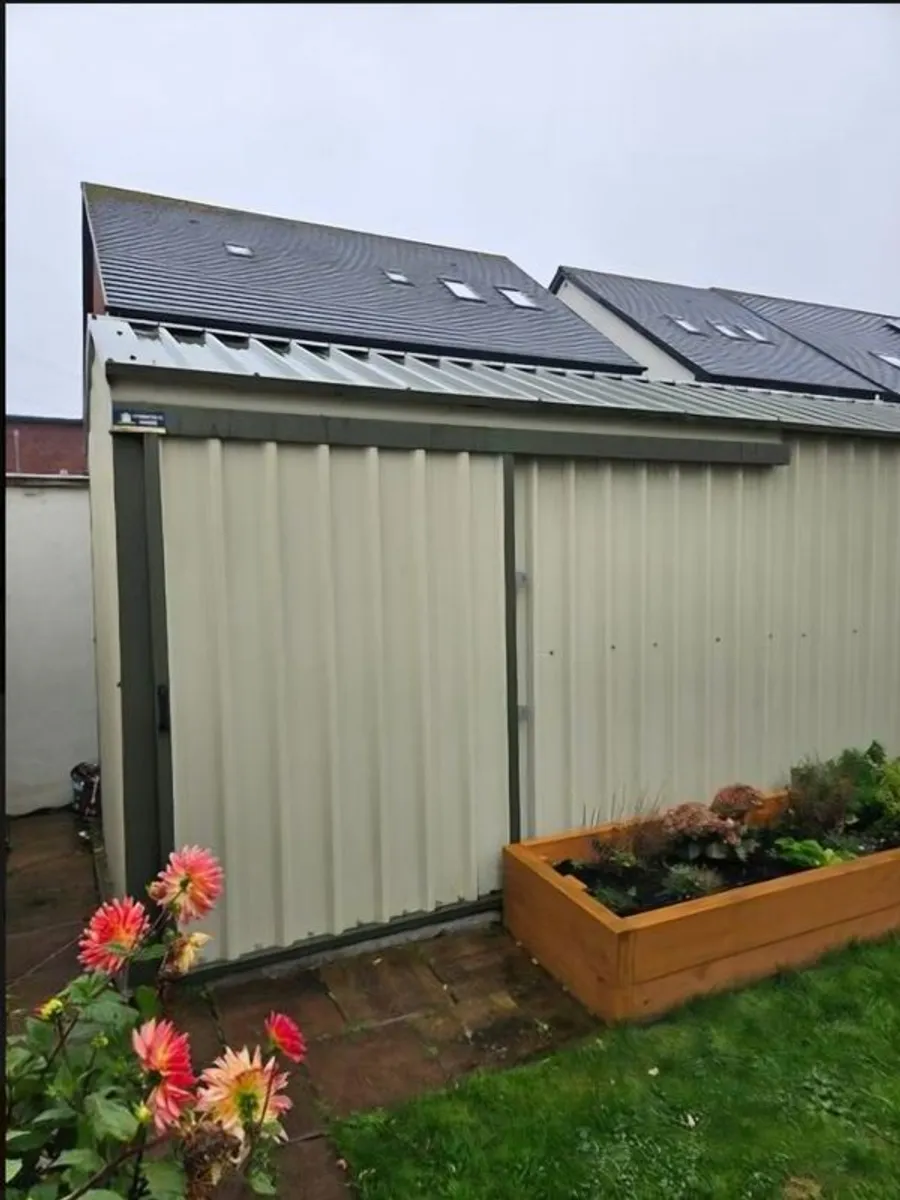 Steeltech Garden Shed with sliding door - Image 2