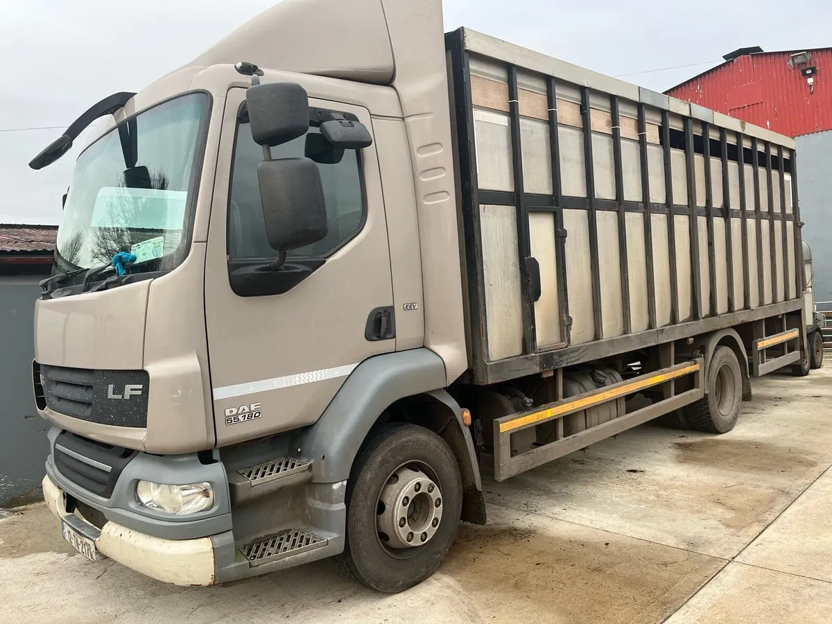 Daf LF 55.180 Cattle Livestock Truck - Image 1