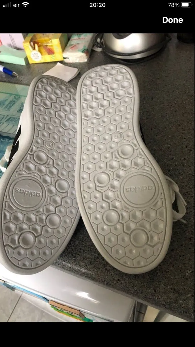 Mens new adidas trainers size 3 €25 - Image 3