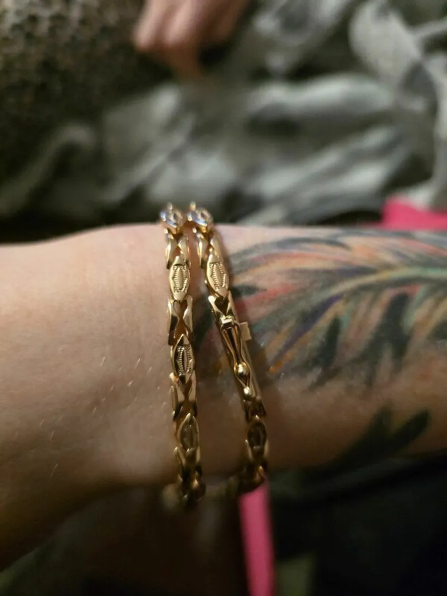 Gold 585 necklace - Image 3