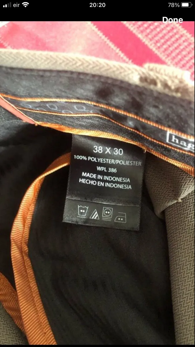 Mens trousers W38”x L30” €10 - Image 4