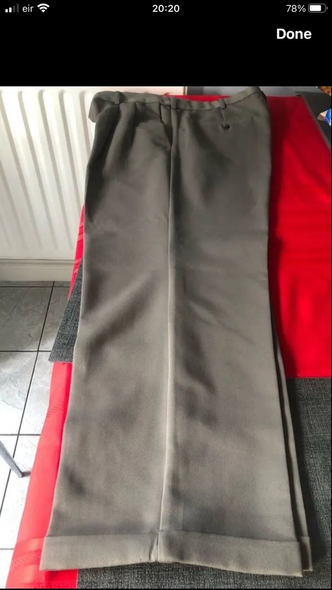 Mens trousers W38”x L30” €10 - Image 1