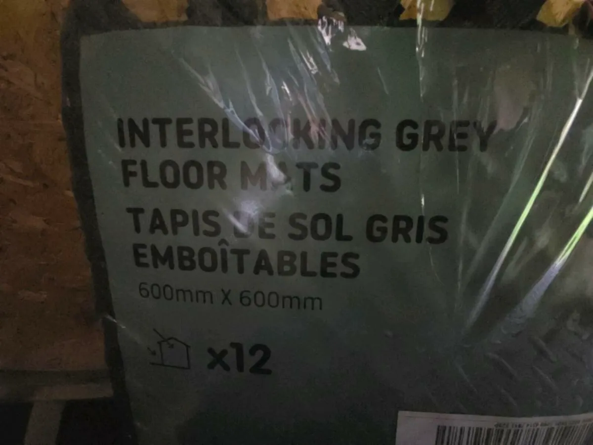 Interlocking foam Floor Tiles Grey 10mm 12 Pack - Image 3