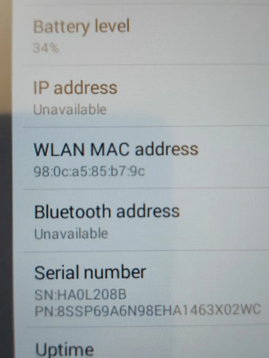 Lenovo Tab2 Model A7-20F, 1GB Ram, 16GB HDD - Image 4