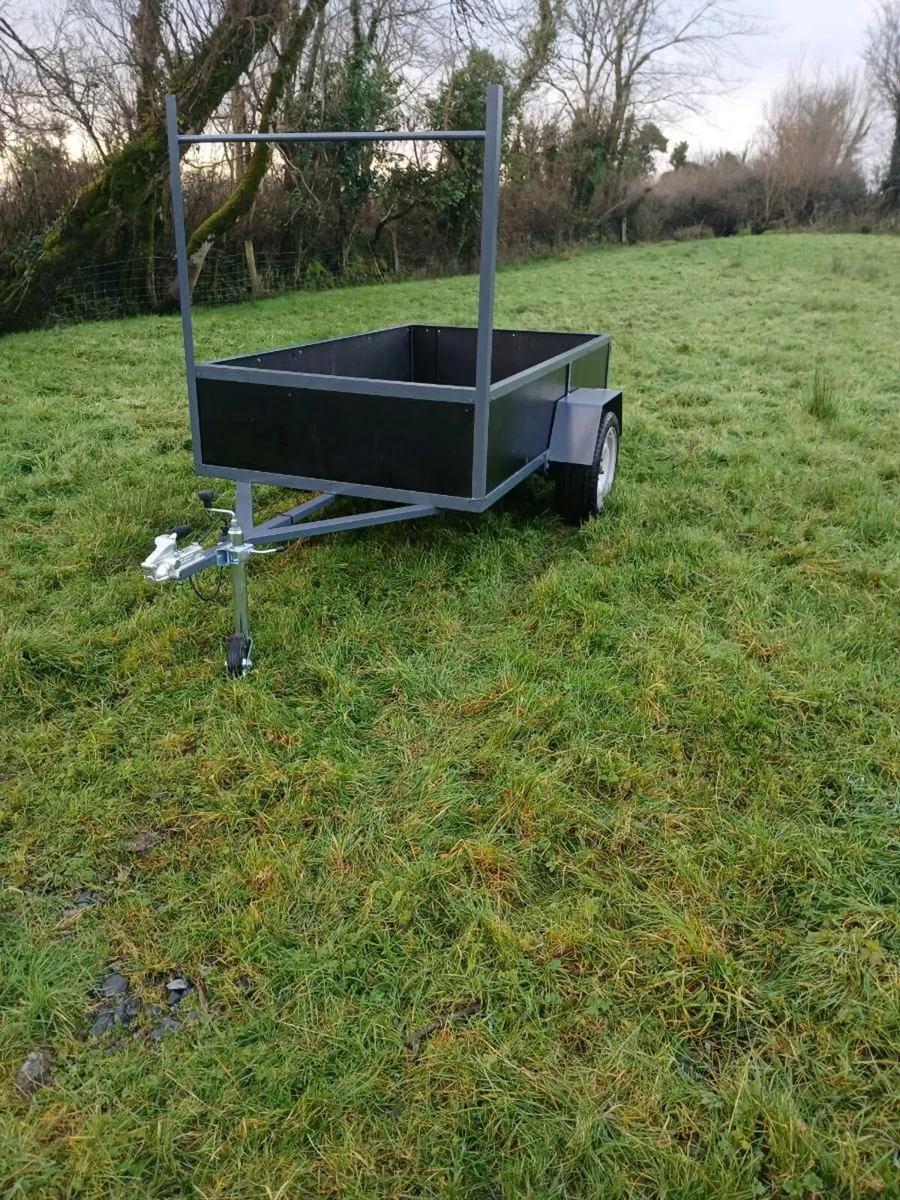 New 7 by 4 car trailer - Image 1