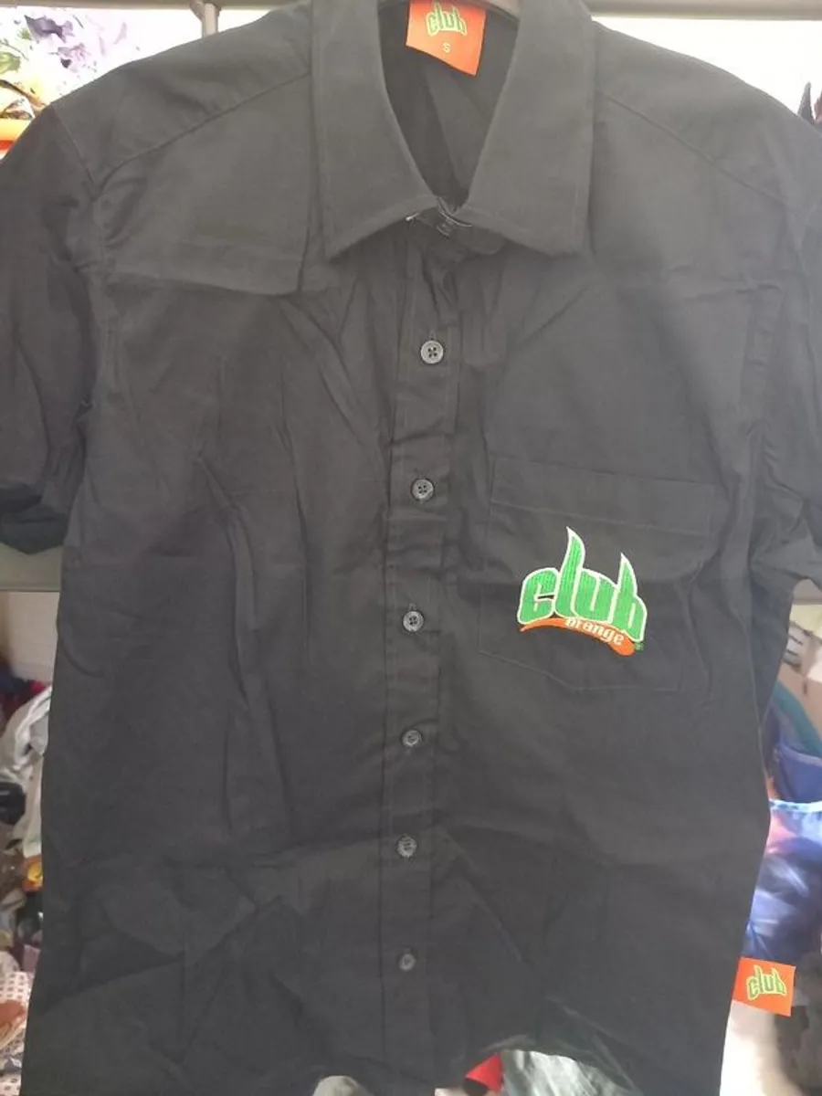 Boys Navy Shirt New No Tag