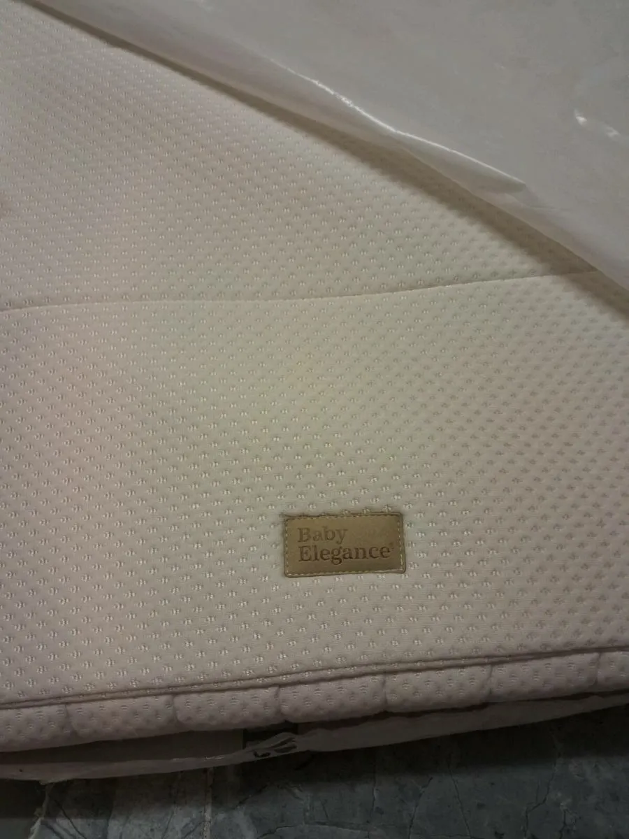 Baby Elegence Stratus Fibre Mattress Cot Bed - Image 1