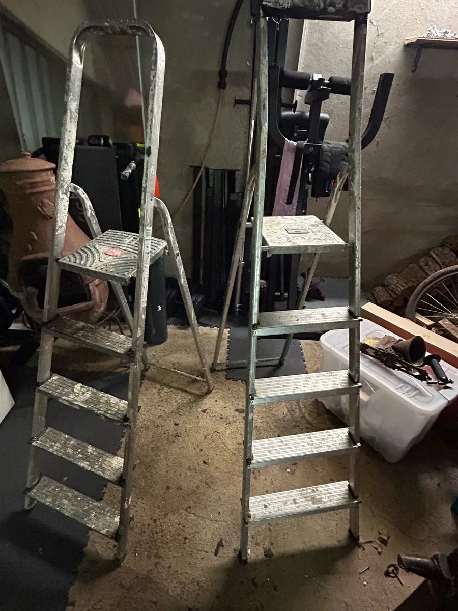 Aluminium ladders - Image 1