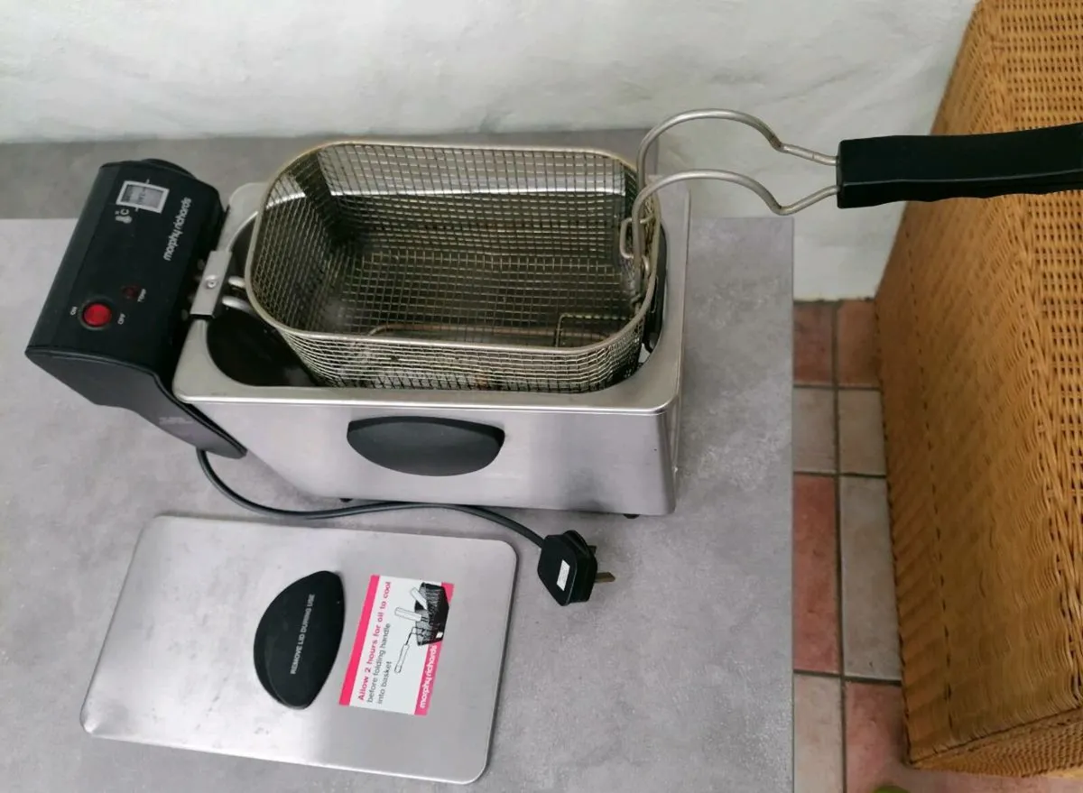 Morphy Richards Stainless Steel Fryer - Image 1