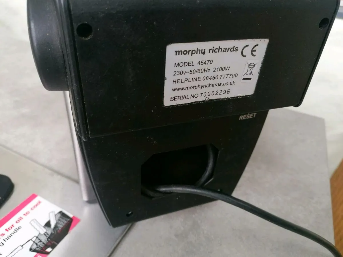 Morphy Richards Stainless Steel Fryer - Image 3