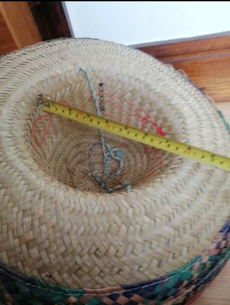 5 Sombrero Mexican Hats Adult Size - Image 2
