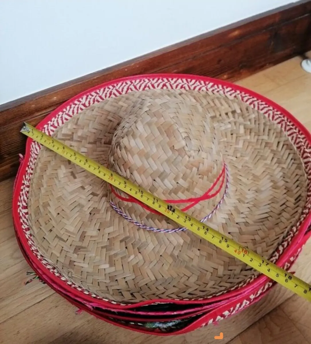 5 Sombrero Mexican Hats Adult Size - Image 4