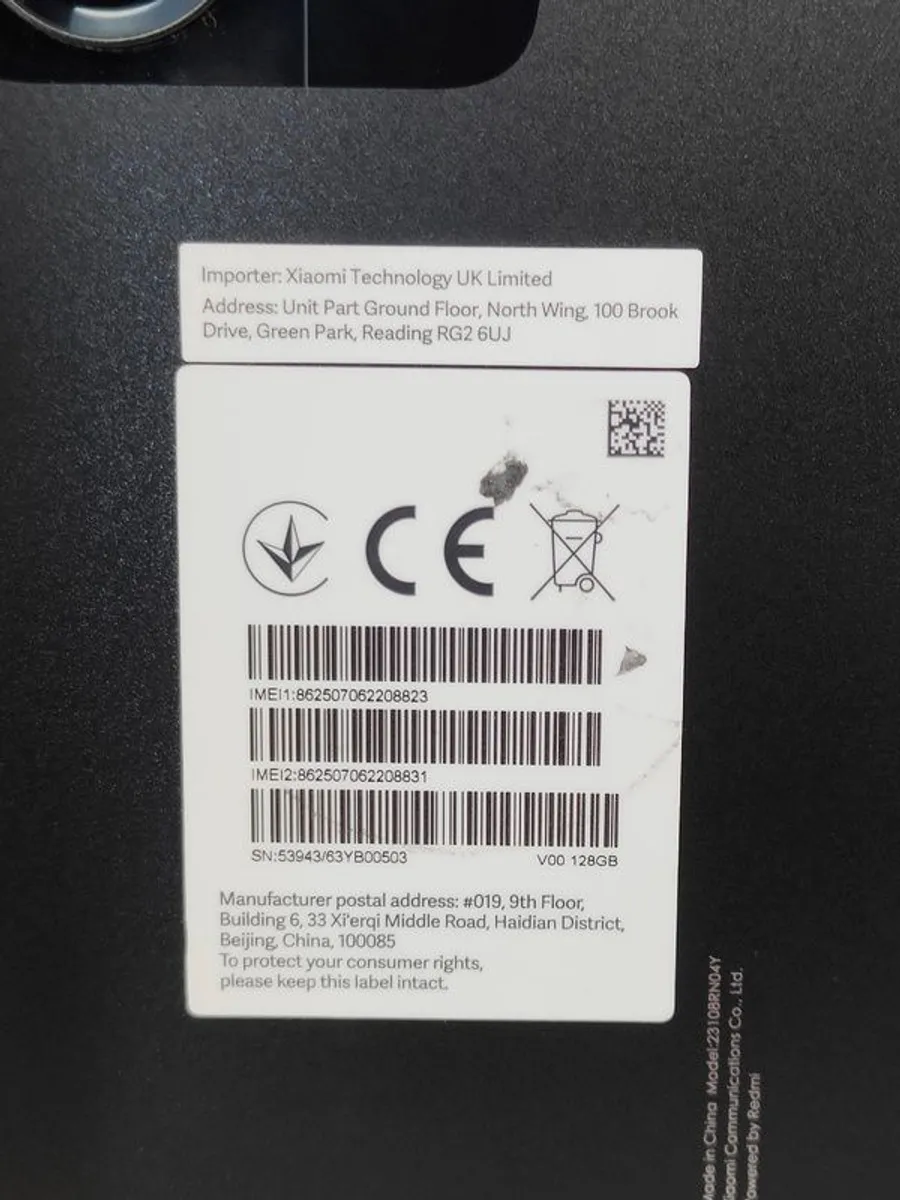 Redmi 13C (128GB) Midnight Black Dual Sim Unlocked LTE Android Smartphone 6.74" LCD 50MP (Used) - Image 3