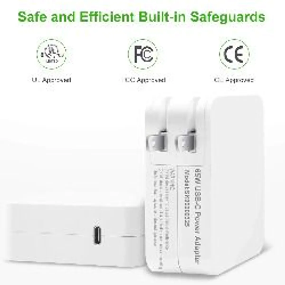 65W Type C Power Adapter for Apple, Samsung and other models/ Used