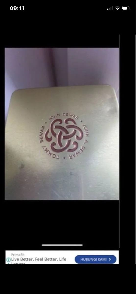 Dewars 15 yrs aged Metal Box - Image 3