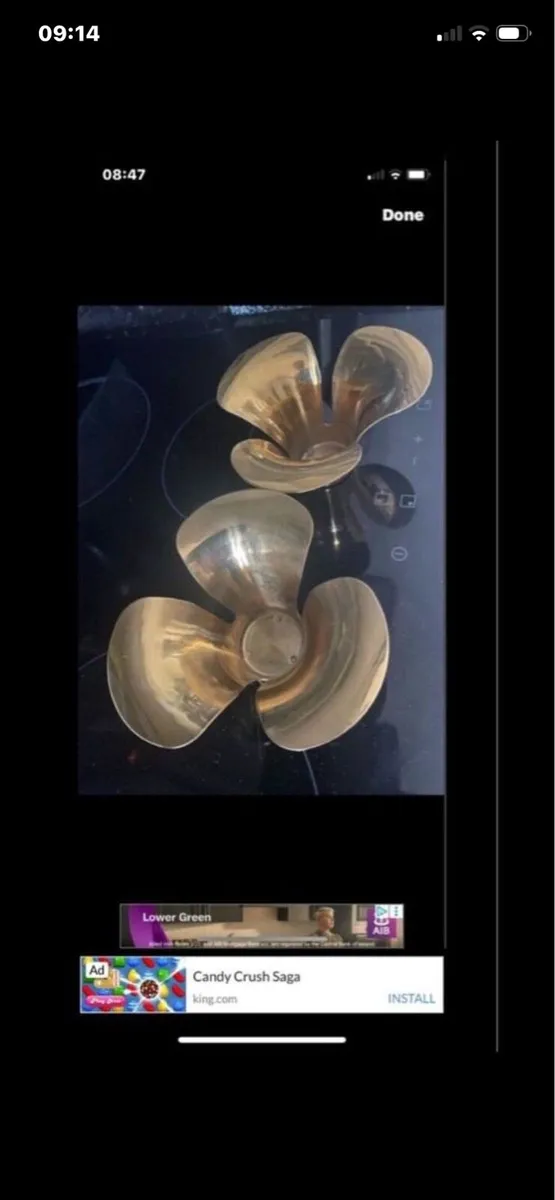 Brass Candleholder Set - Image 3