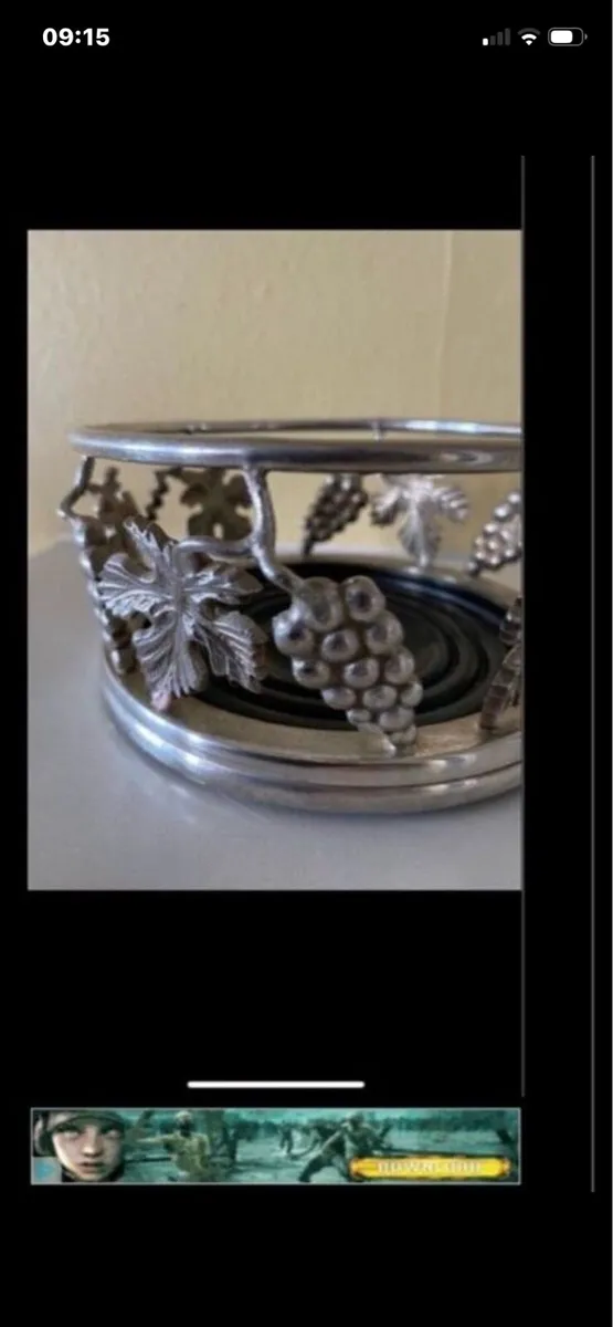 Vintage Wine Bottle Coaster - Image 2