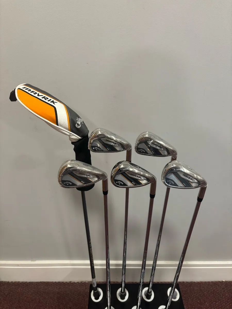 New Callaway Mavrik Max Irons & Hybrid - Image 1
