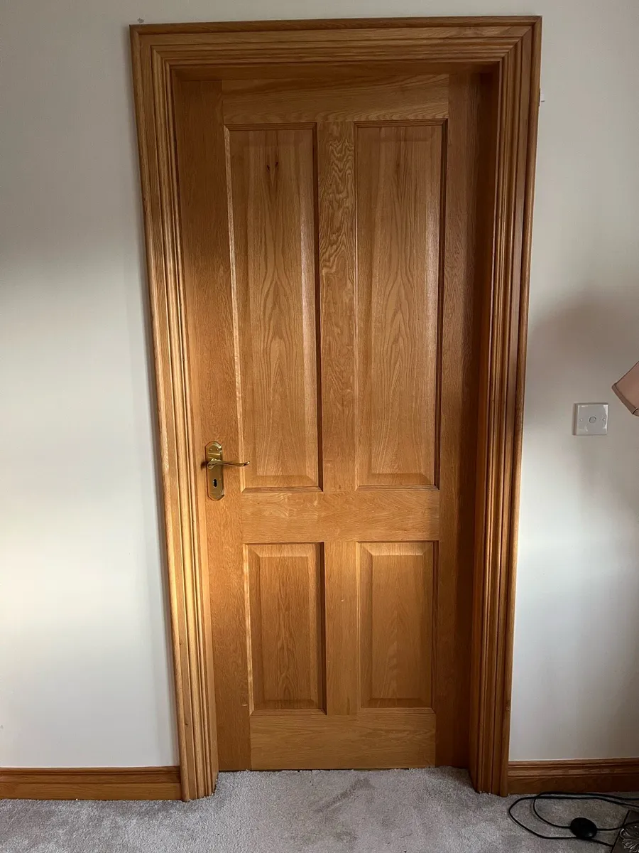 Radiators Oak doors & pvc door - Image 1