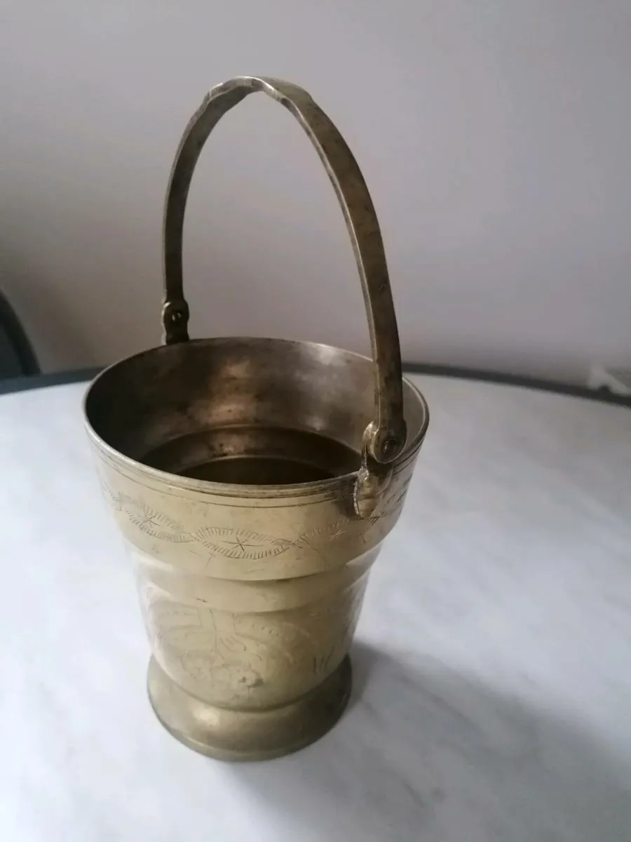 Brass Bucket - Image 1