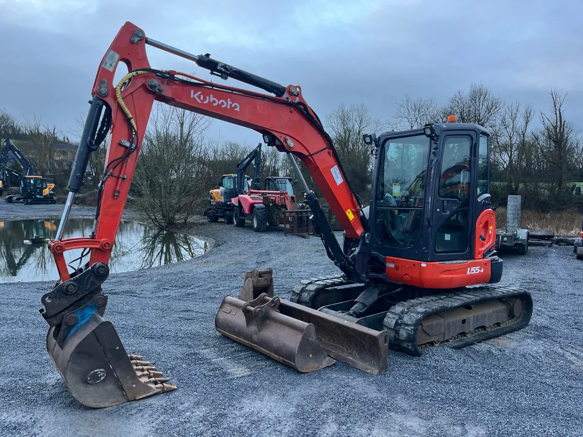2014 Kubota U55-4 - Image 2