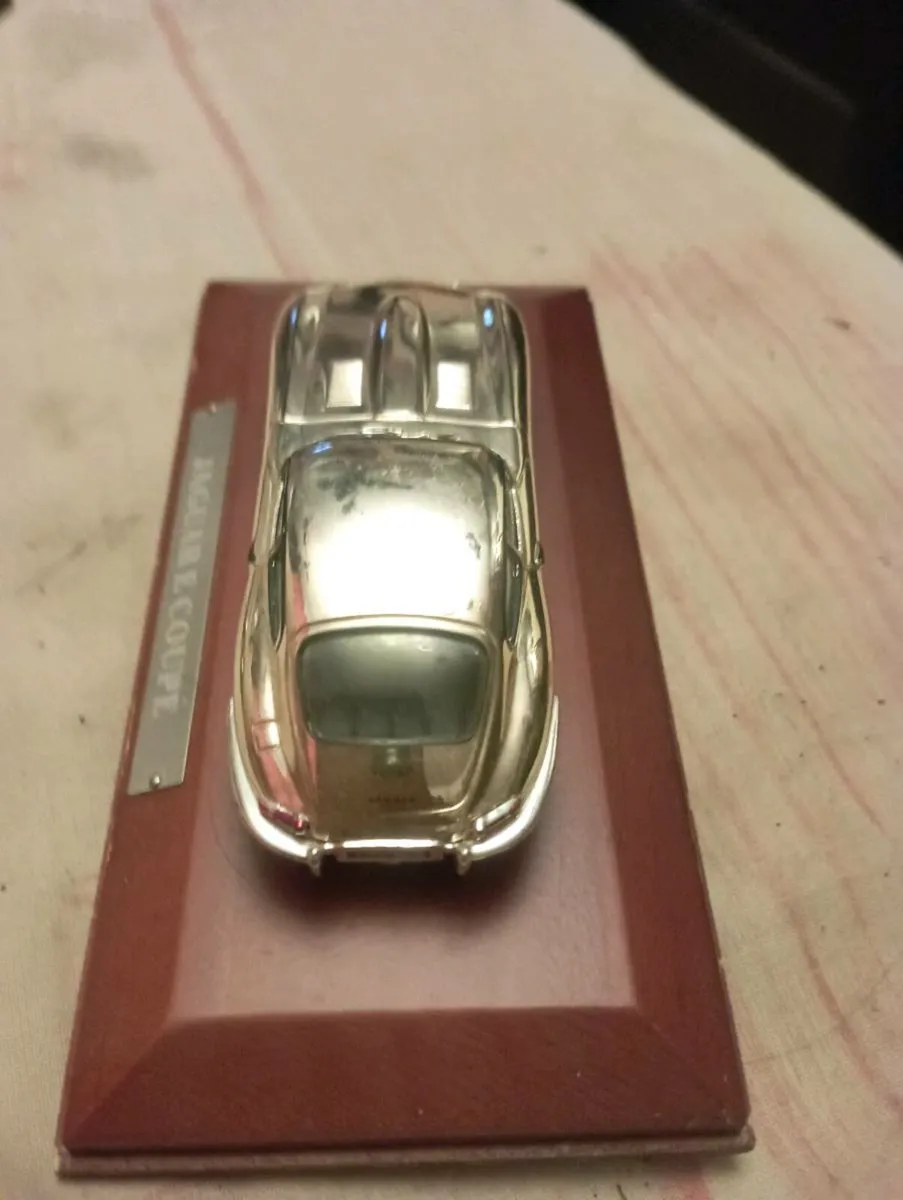 ATLAS JAGUAR E TYPE SILVER - PLATED - Image 2