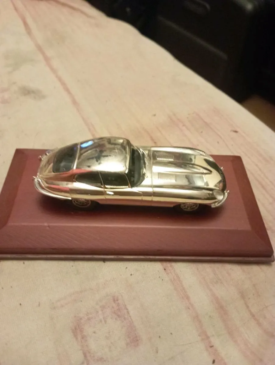 ATLAS JAGUAR E TYPE SILVER - PLATED - Image 3