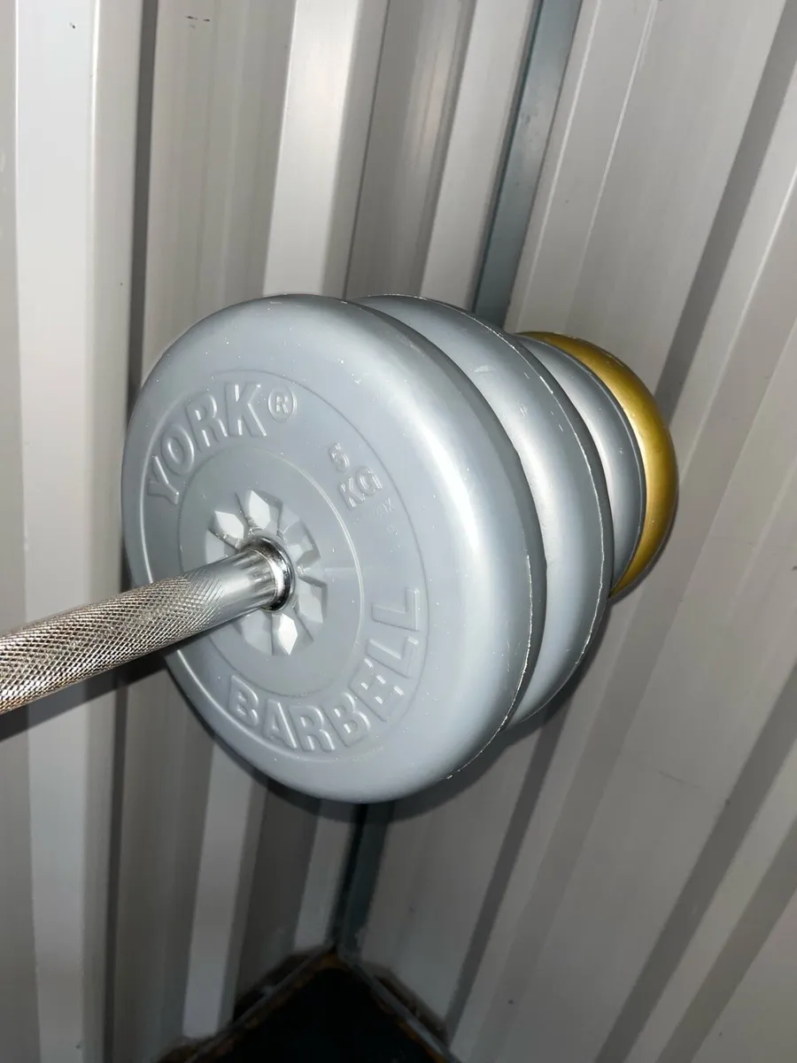 Adjustable Bench press & 40kg weight plates - Image 3