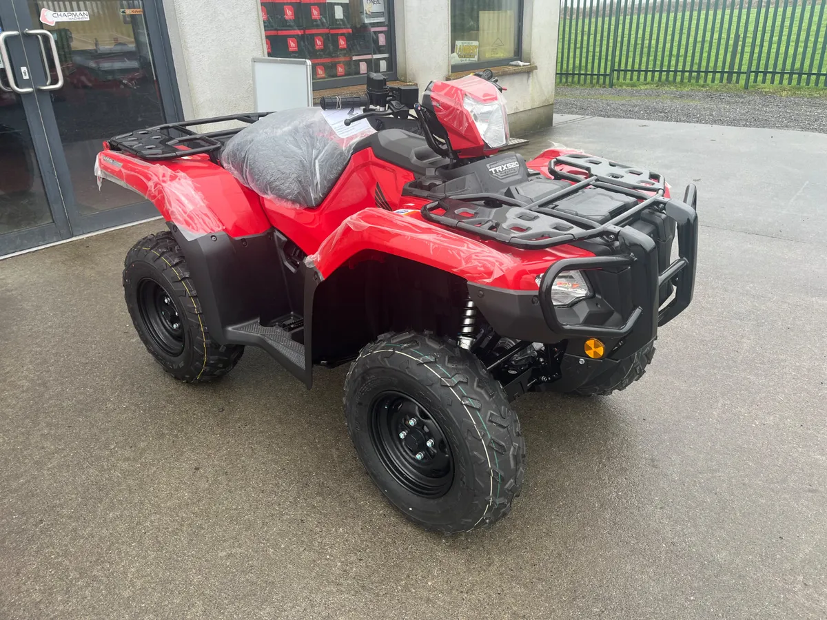 VIDEO! Finance New Honda 520 for €57 P/W - Image 4