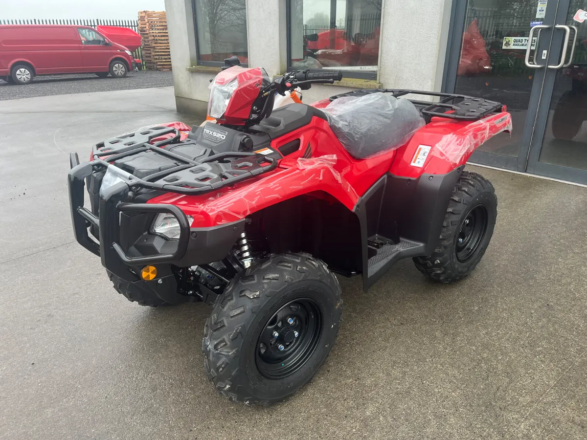 VIDEO! Finance New Honda 520 for €57 P/W - Image 1