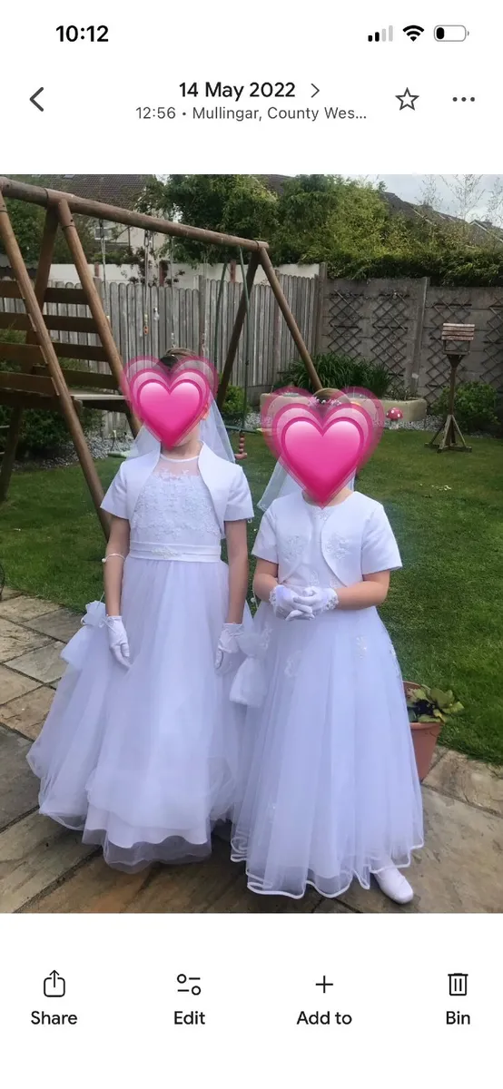 Communion dress x2 - Image 1