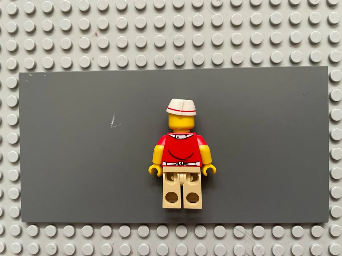 lego series col291 Hot Dog Vendor minifigure - Image 2