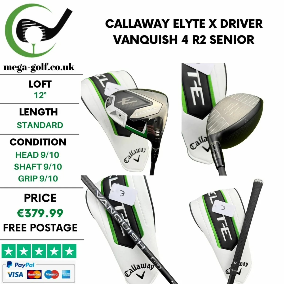 Callaway Elyte X Driver / 12° / Senior - Image 1