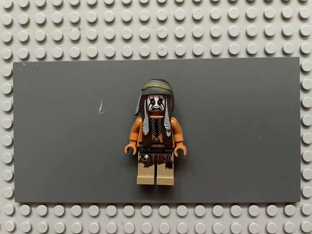 Lego the Lone Ranger tlr002 Tonto minifigure - Image 1
