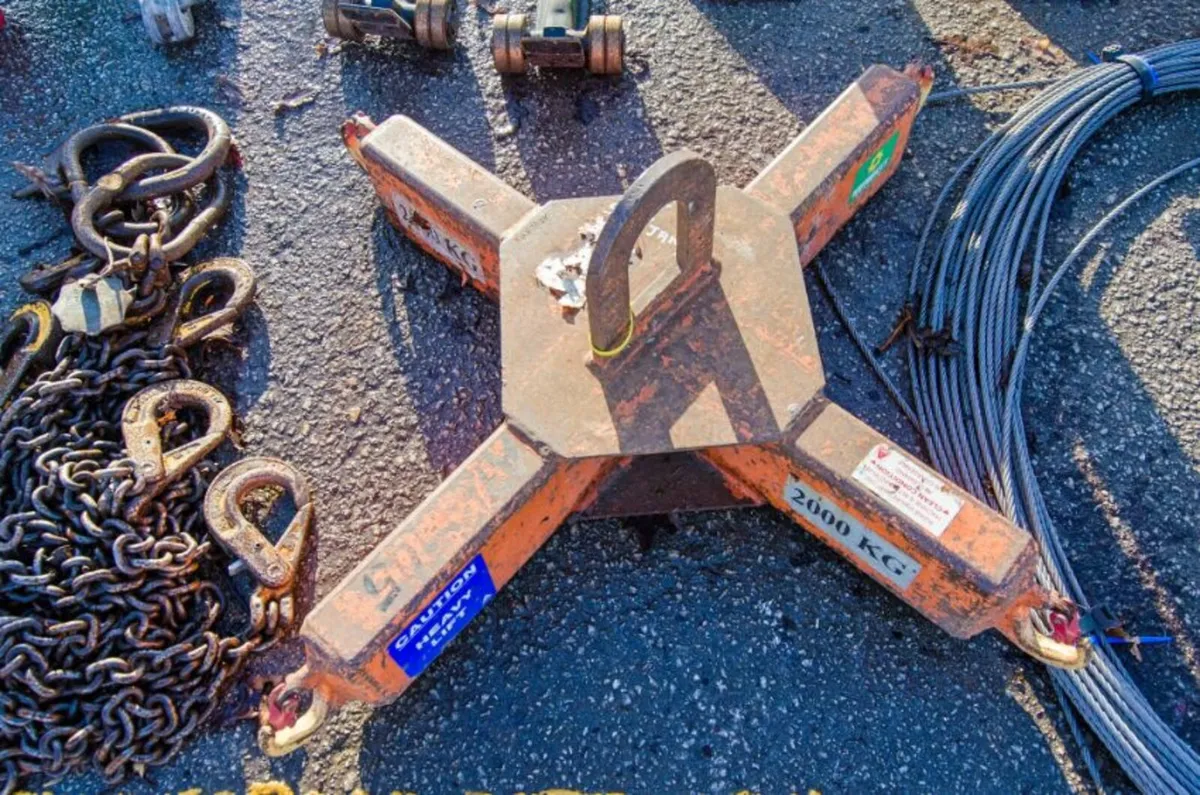 4 way bulk bag lifting jib