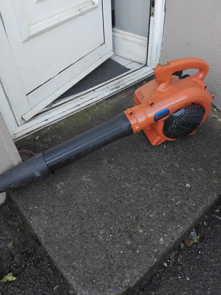 2017 tanaka TRB 24EAP leaf blower read add - Image 3