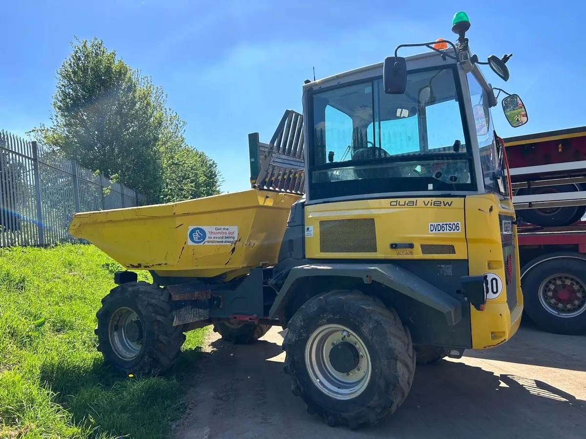 Wacker Neuson Dual Veiw 6Tonne Swivel Dumper - Image 3