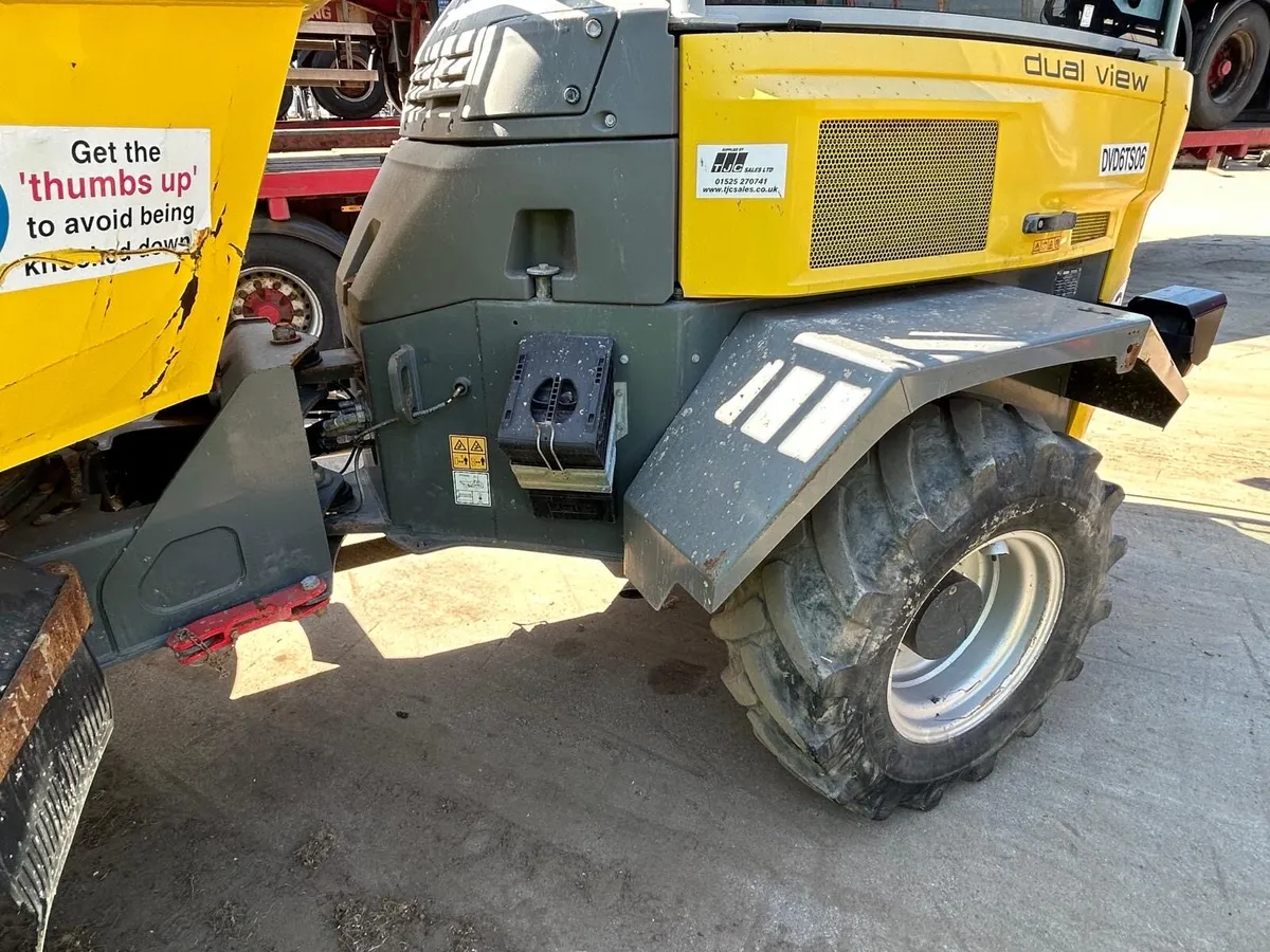 Wacker Neuson Dual Veiw 6Tonne Swivel Dumper - Image 4