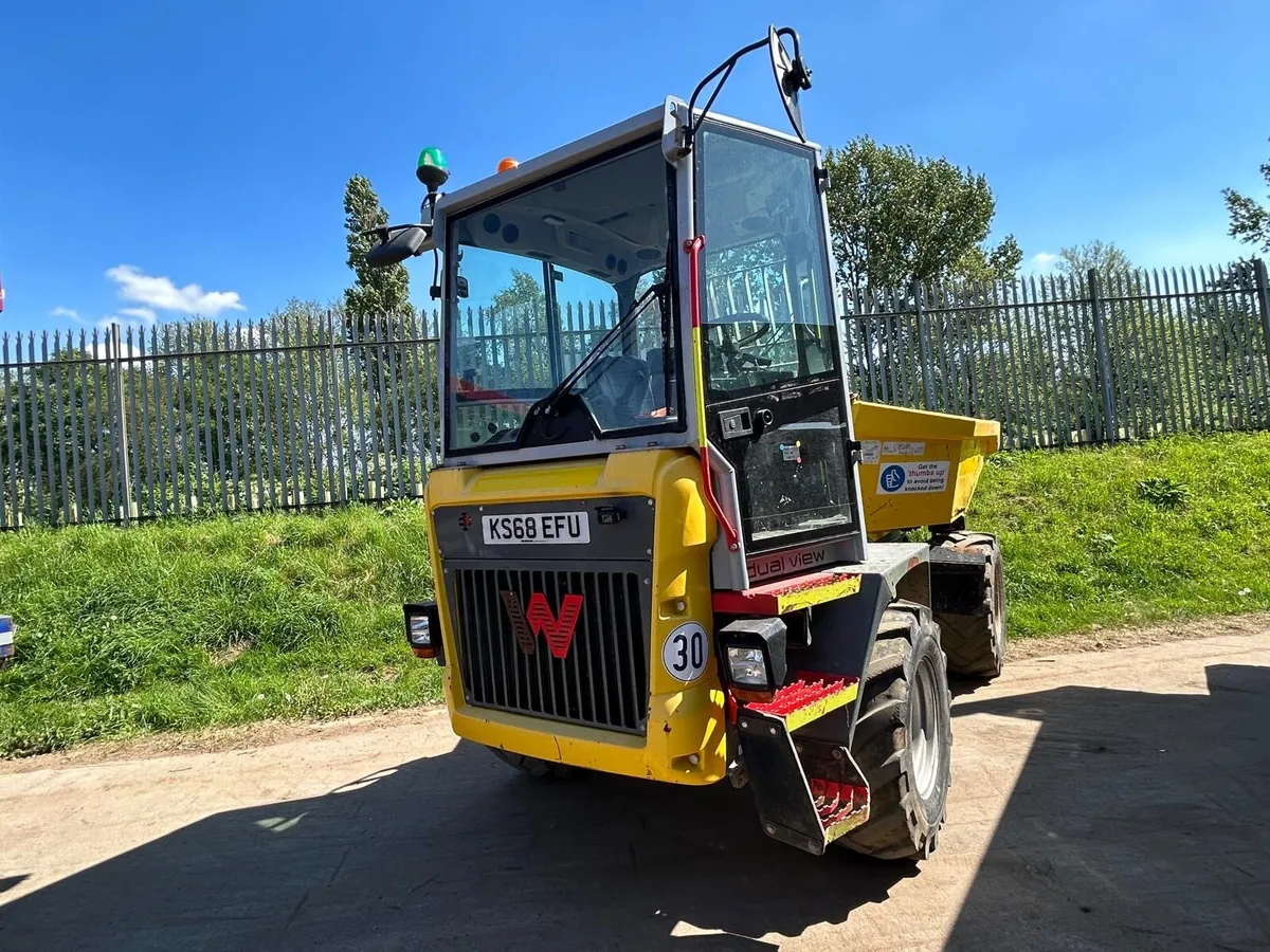 Wacker Neuson Dual Veiw 6Tonne Swivel Dumper - Image 1