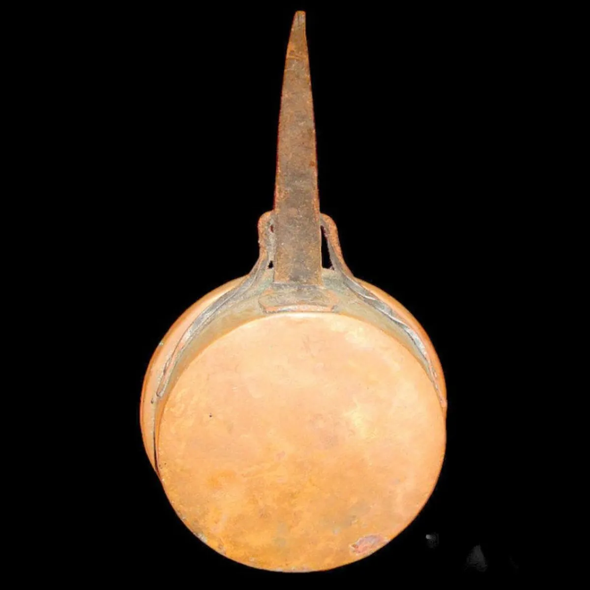 Vintage Brass/Copper Skillet - Image 1