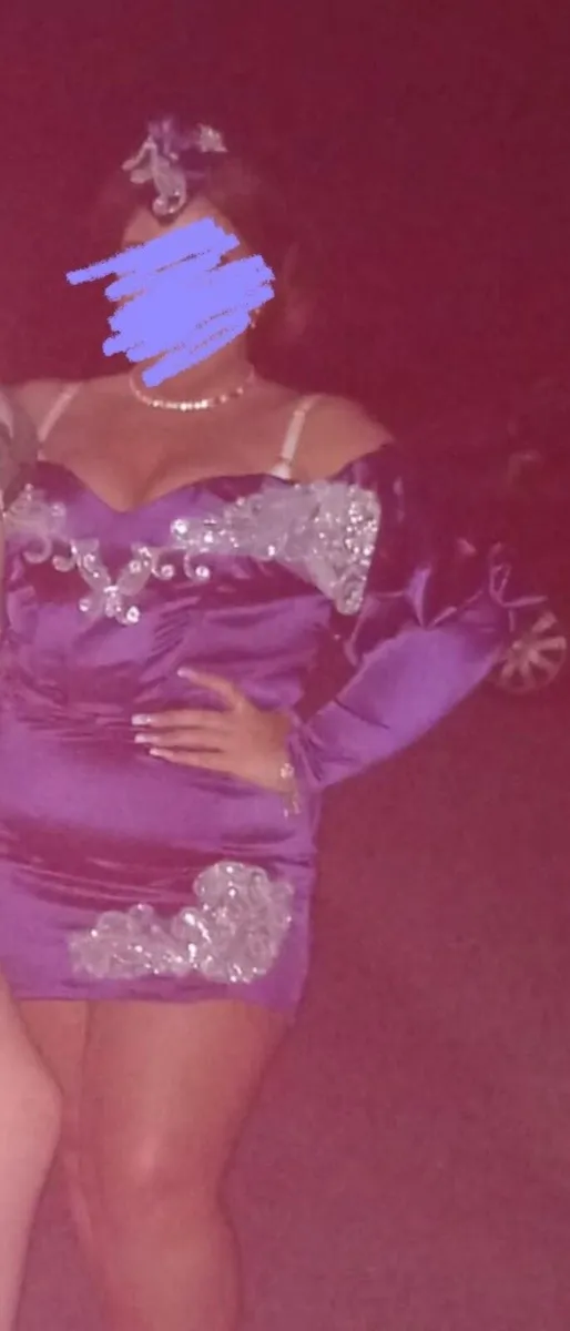 Beautiful purple dress