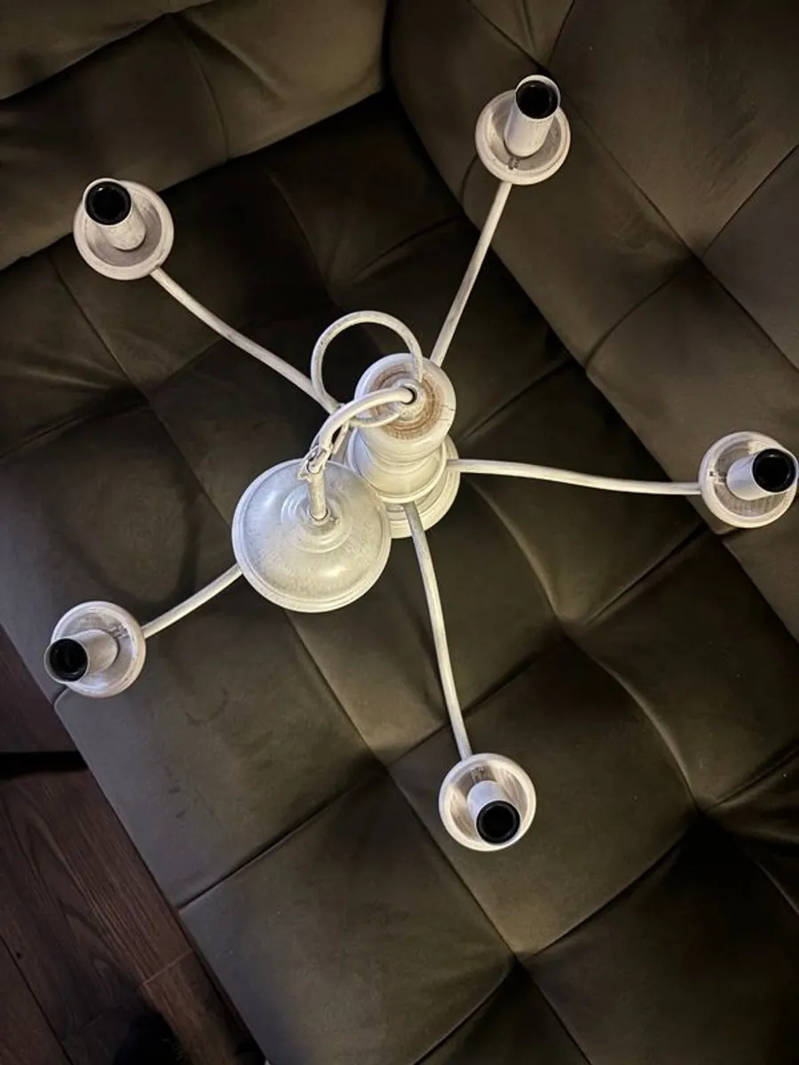 Laura Ashley Chandelier - Image 2