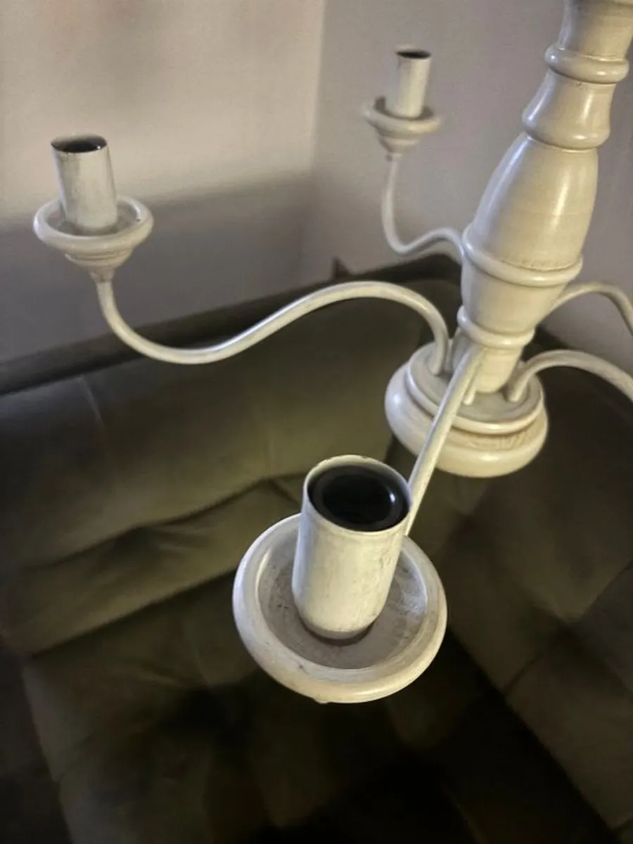 Laura Ashley Chandelier - Image 3