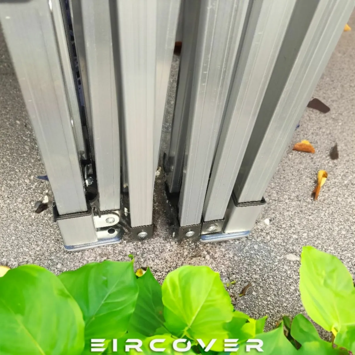 Pop Up Gazebo 3m x 3m  (10' x 10') Alu Frame White - Image 2