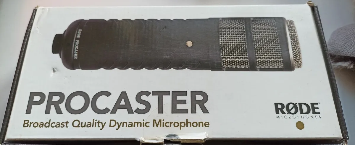 Rode Procaster Microphone & Rode PSM1 Shock Mount - Image 1