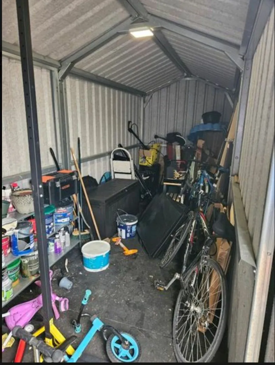 Steeltech Garden Shed with sliding door - Image 4