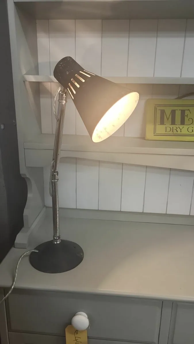1950s adjustable table lamp - Image 1